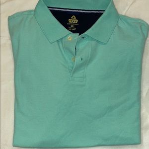 Rugged Trails Teal Polo Shirt Size XL